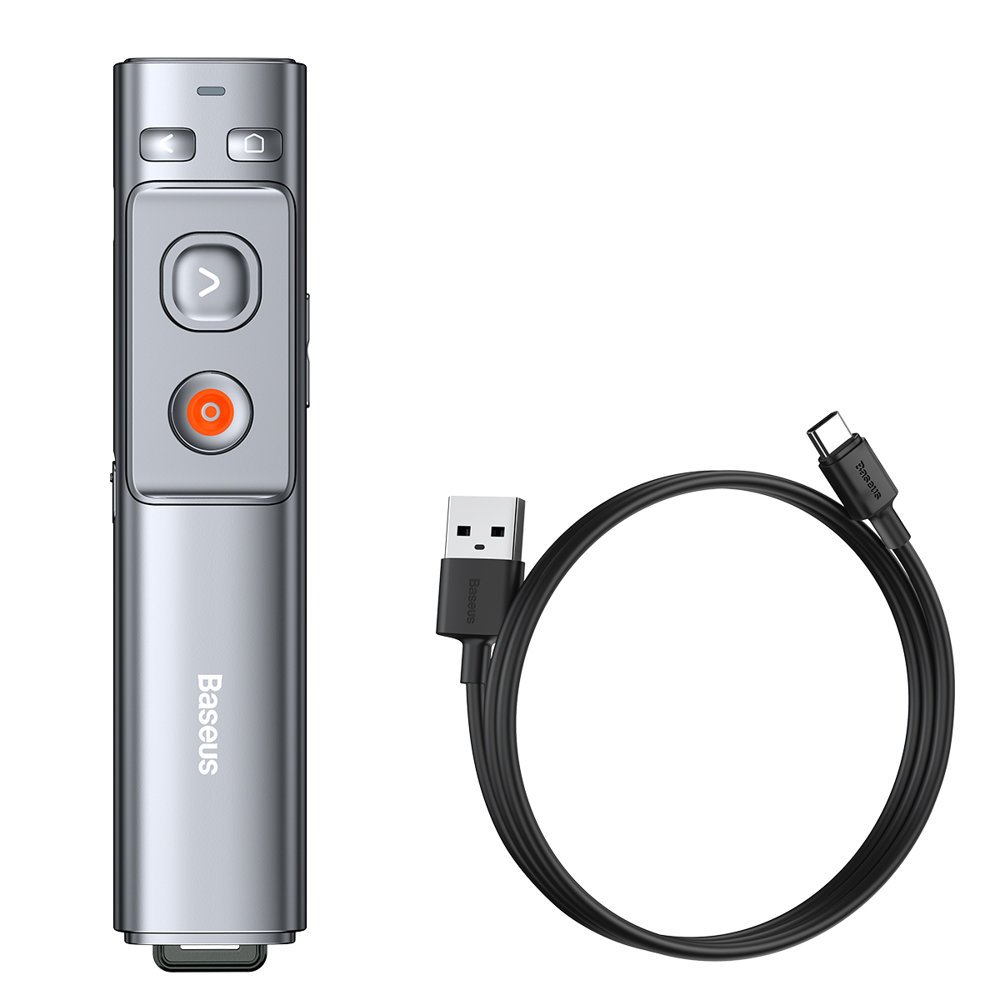 Baseus VA Wireless Laser Presenter ORANGE DOT Rechargeable