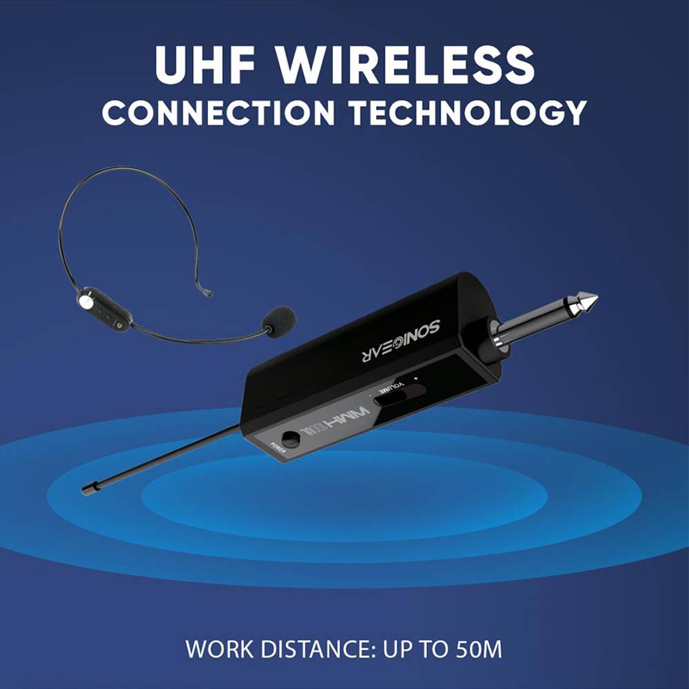 SonicGear WMH 100 UL Wireless Headset Microphone