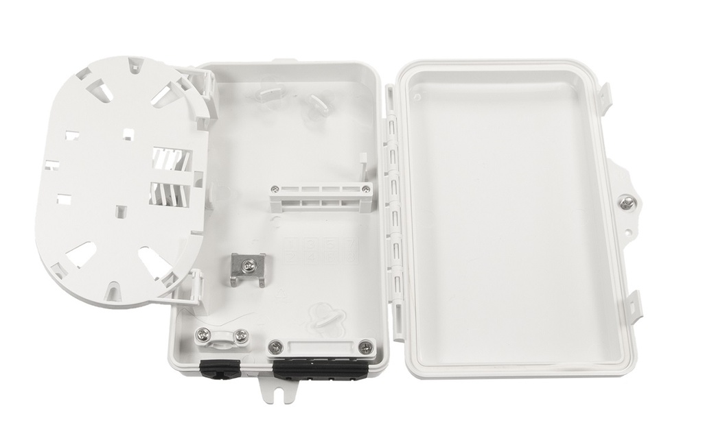 Opton Fiber Distribution Box 1 IN - 4 OUT IP65
