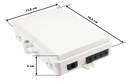 Opton Fiber Distribution Box 1 IN - 4 OUT IP65