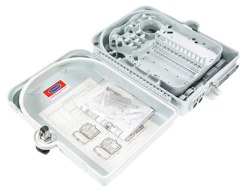 Opton Fiber Distribution Box 2 IN - 24 OUT