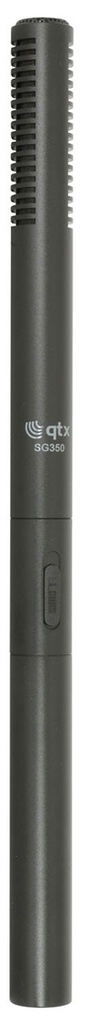 QTX SG350 Shotgun Microphone w/Battery Long 173.639UK