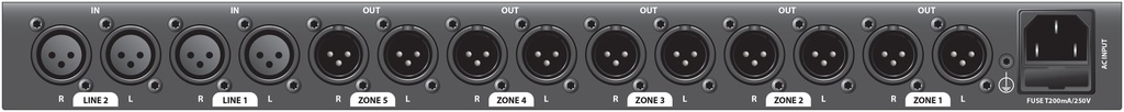 Adastra Z5M Zoning Mixer 953.019UK