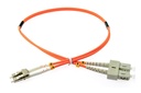 Opton Fiber Patch Cord LC/-SC MM 50/125UM Duplex OM2 1.0m