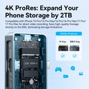 Vention MA Portable Plug & Play Cable-Free NVME Enclosure KPXH0