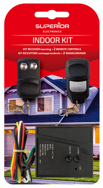 Superior Simple Indoor RF KIT Receiver+2 RC 433.92