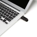 PNY Flash Drive Attache 4 USB 2.0 Stick 32GB Capless Slider Black FD32GATT4