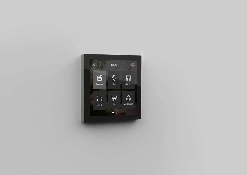 HDL Panel GRANITE Touch Display 4inch Black