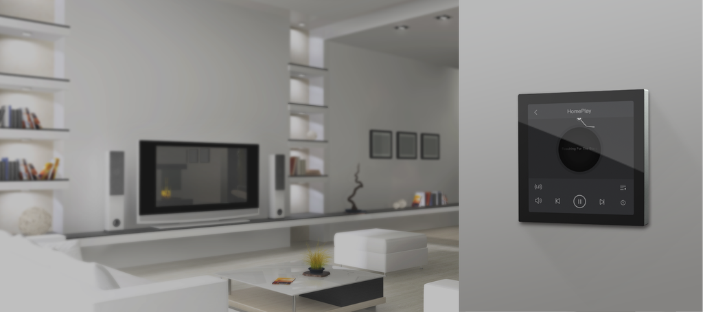 HDL Panel GRANITE Touch Display 4inch Black