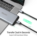 Unitek C14091ABK USB-C Cable PD100W 4K60Hz 2.0m