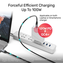 Unitek C14091ABK USB-C Cable PD100W 4K60Hz 2.0m