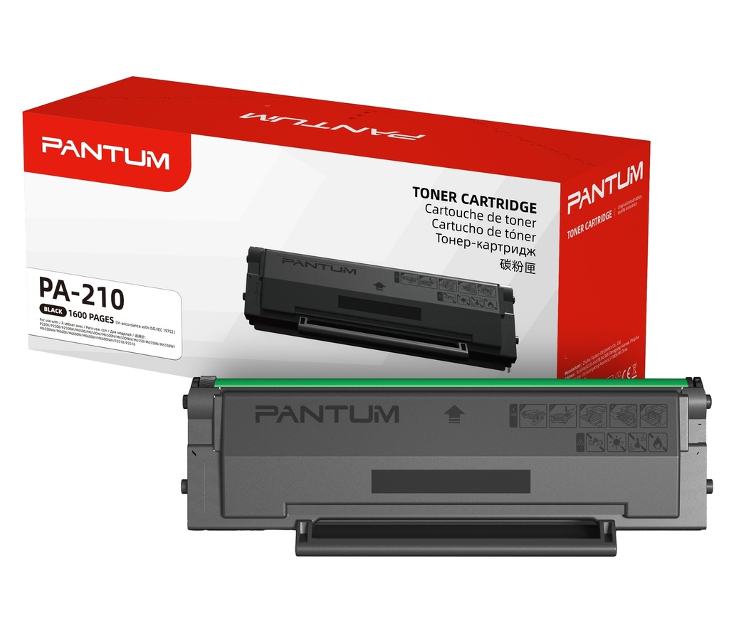 Pantum Toner Cartridge PA-210 1600 Pages