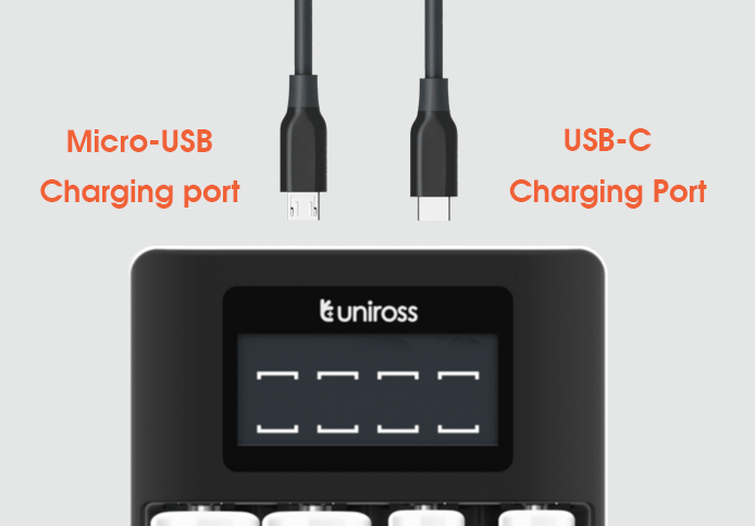 Uniross UCU005 Ultra Fast Charger 1hour for AA/AAA