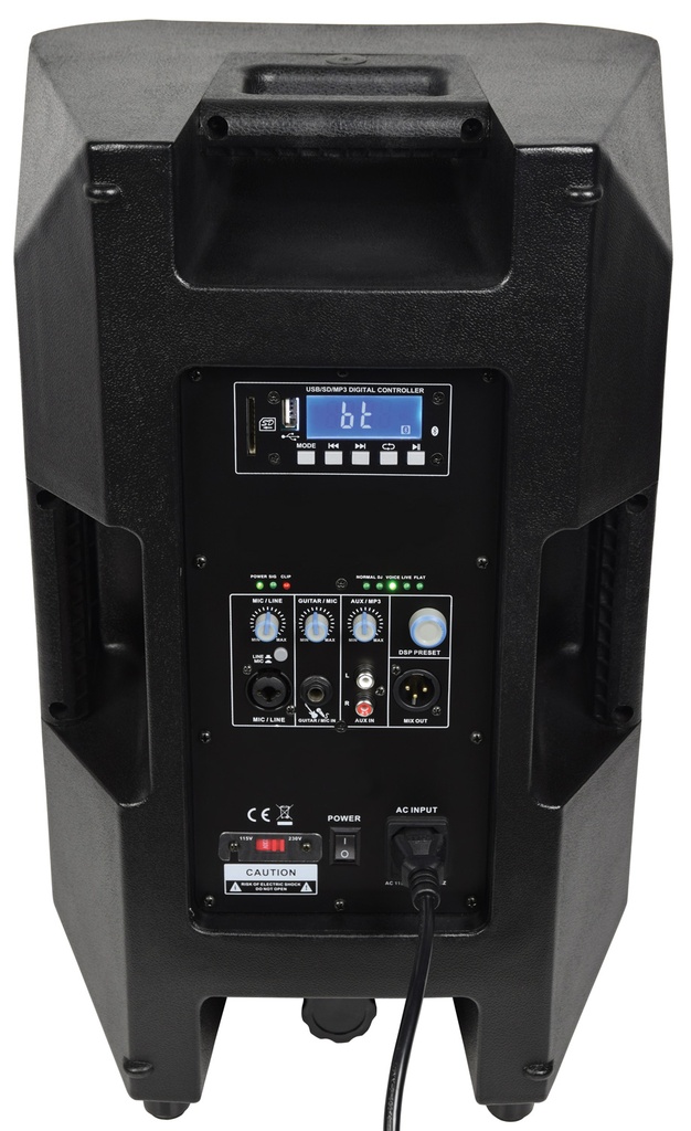 Citronic CASA-10A Active 10" Speaker DSP USB & Bluetooth 178.110UK