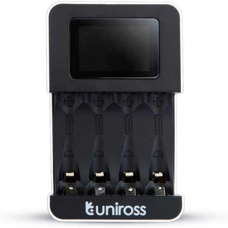 Uniross UCU002 Fast 2hr USB Charger for AA/AAA With LCD Screen