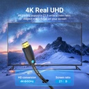 Vention HDMI Cable 2.0 4K60Hz Pro Industrial 15.0m Black AAMBN