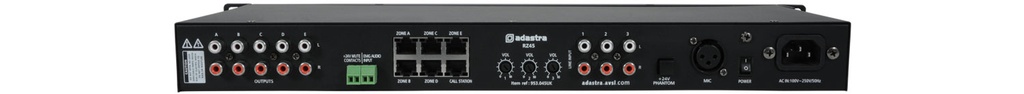 Adastra RZ45 Remote Zone Audio Matrix 953.045UK