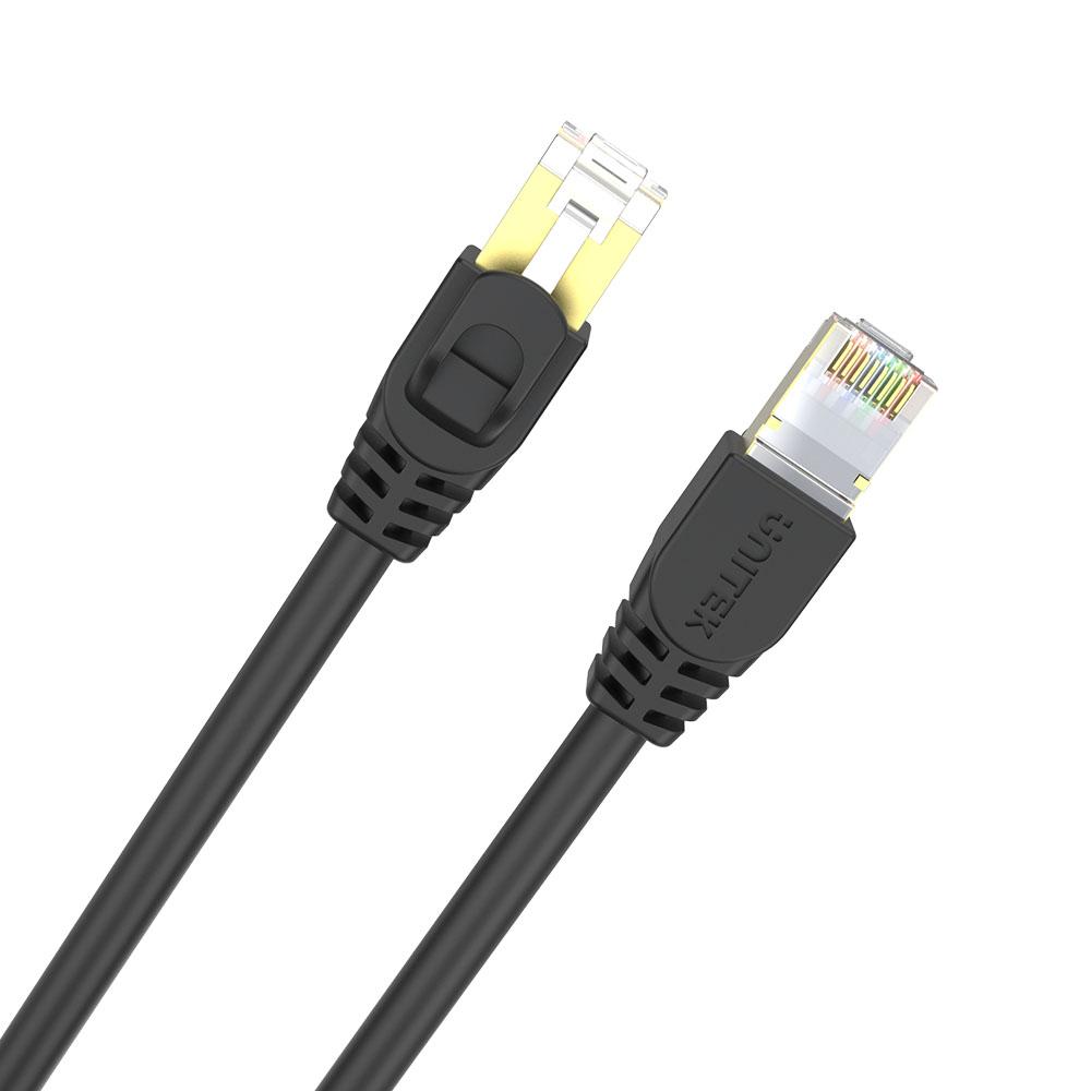 Unitek C1812EBK CAT7 SSTP Pure Copper Ethernet Cable 5.0m Black