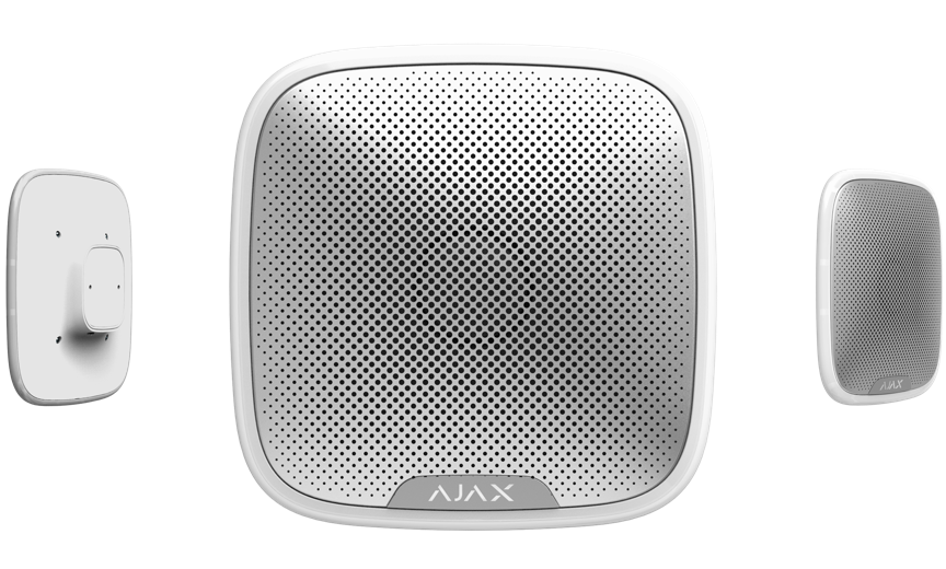AJAX Wireless Outdoor StreetSiren White