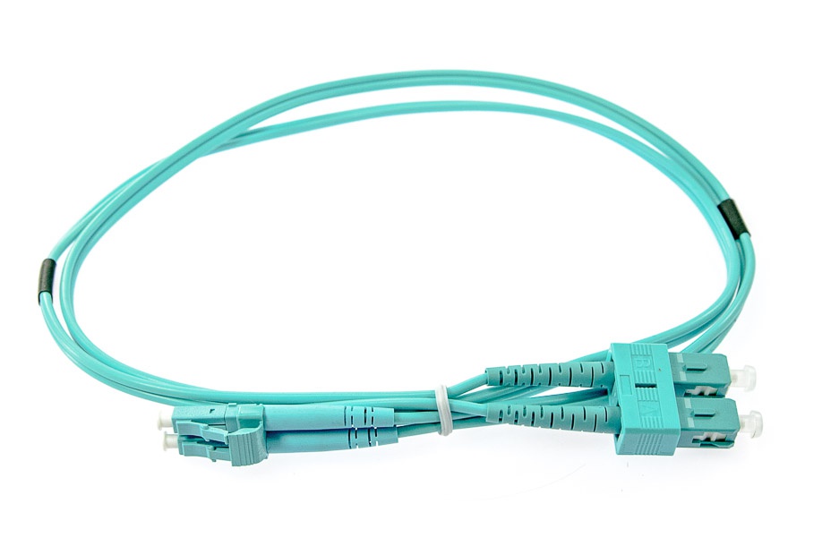 Opton Fiber Patchcord LC/UPC-SC/UPC OM3 MM Duplex 2.0m