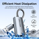 Vention Converter USB-A to Gigabit LAN Aluminium Grey CEZHB