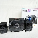 SonicGear Titan5 2.1 PC Speakers BT/USB/FM/LED 40W