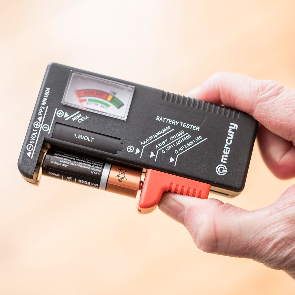 Mercury Universal Analogue Battery Tester 600.098UK