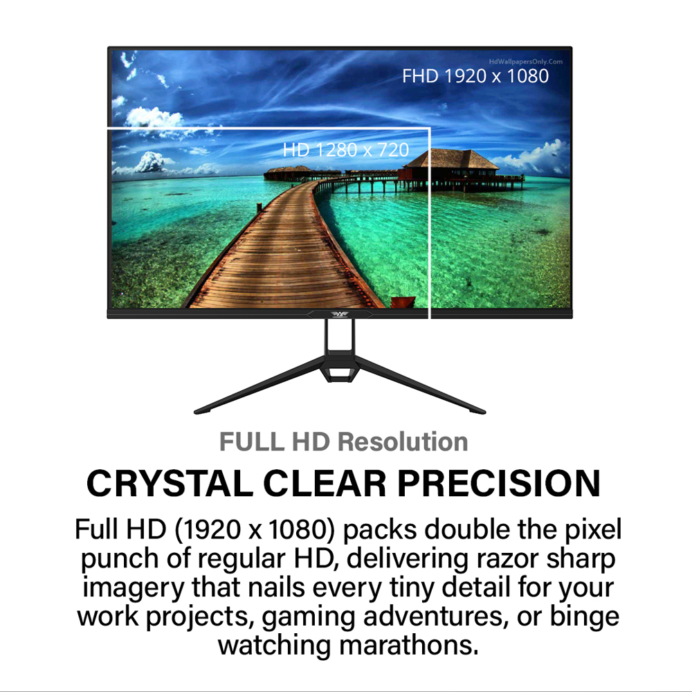 Armaggeddon Gaming Monitor 22'' FHD 120Hz 1ms PXP22G Black