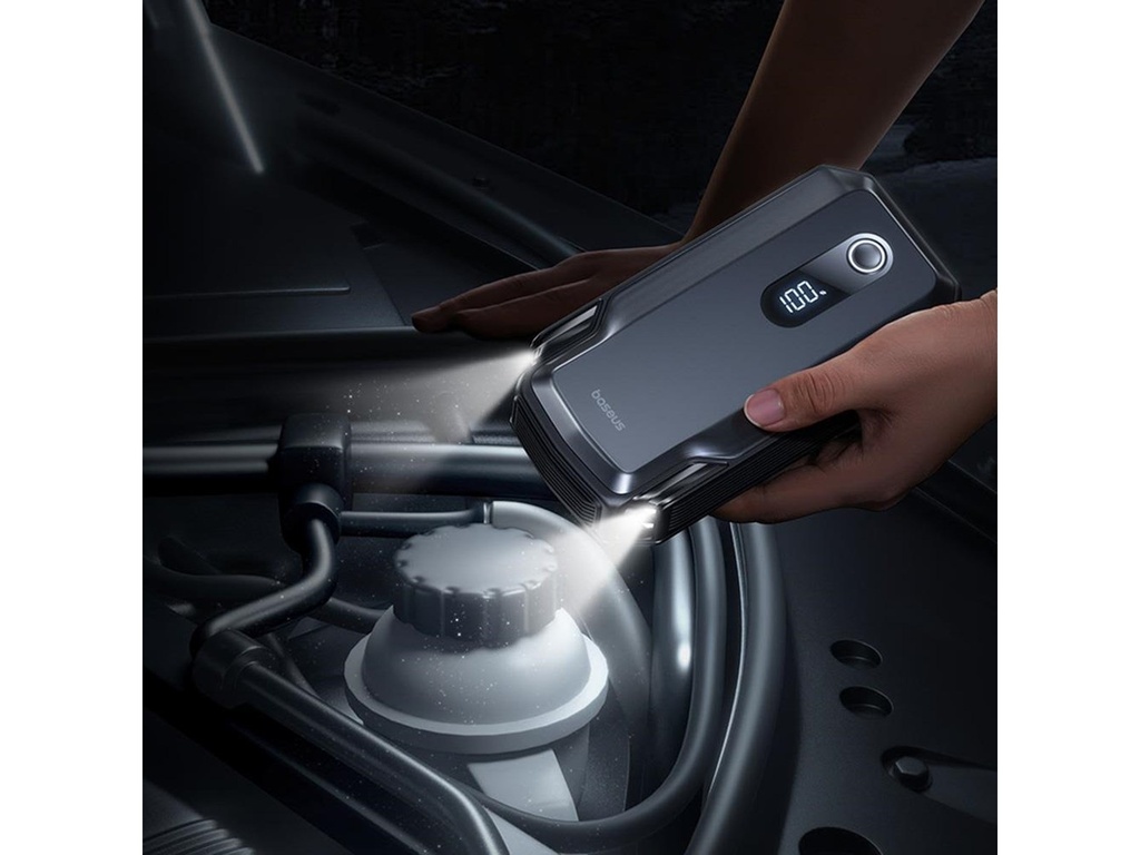 Baseus Car Jump Start Booster & Powerbank 20000mAh 2000A Super Energy Max Black