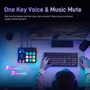 Maono Streaming Audio Mixer Console for Gaming & Podcasting G1 NEO