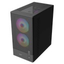Armaggeddon Gaming Case M-ATX DEEPFREEZE DUPLEX 2 CHROMA Black (3x Chroma Fans)