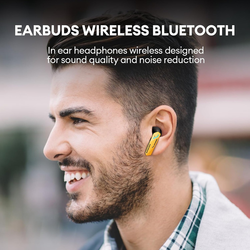 Transformers TWS Earphones, Bluetooth 5.3, IPX5 Waterproof,  TF-T10 Black