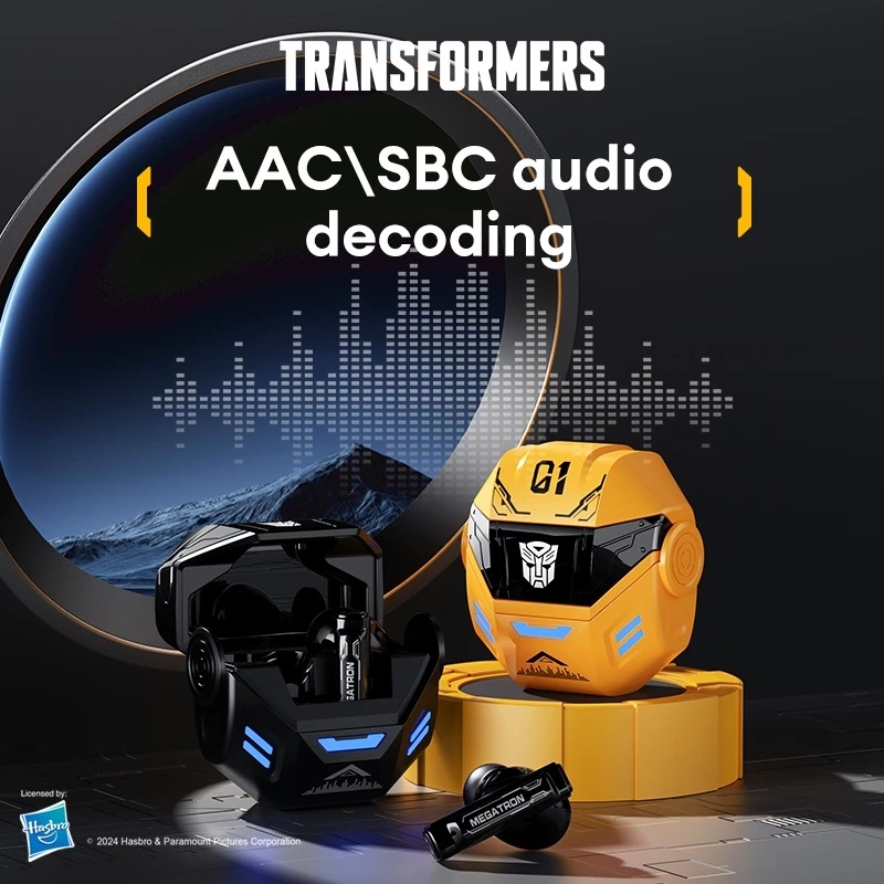 Transformers TWS Earphones TF-T36 Yellow