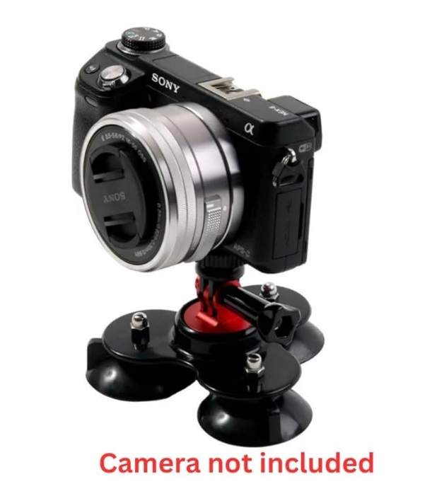 SJCAM SC-3S Triple Suction Cup Mount