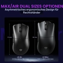 Machenike Wireless Gaming Mouse L8 Max Tri-Mode Black
