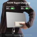 Baseus Powerbank 100W 20000mAh + Display EnerFill FC41 White