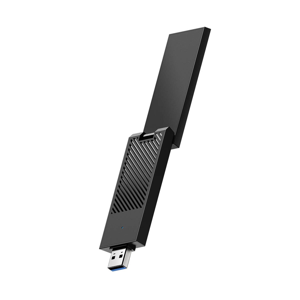 Cudy Wireless Adapter USB-A Wi-Fi 7 BE6500 Tri-Band High Gain WU5400