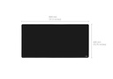 Cudy Mousepad XL Non Slip Rubber Base Smooth Tracking 800 × 400 MAT201