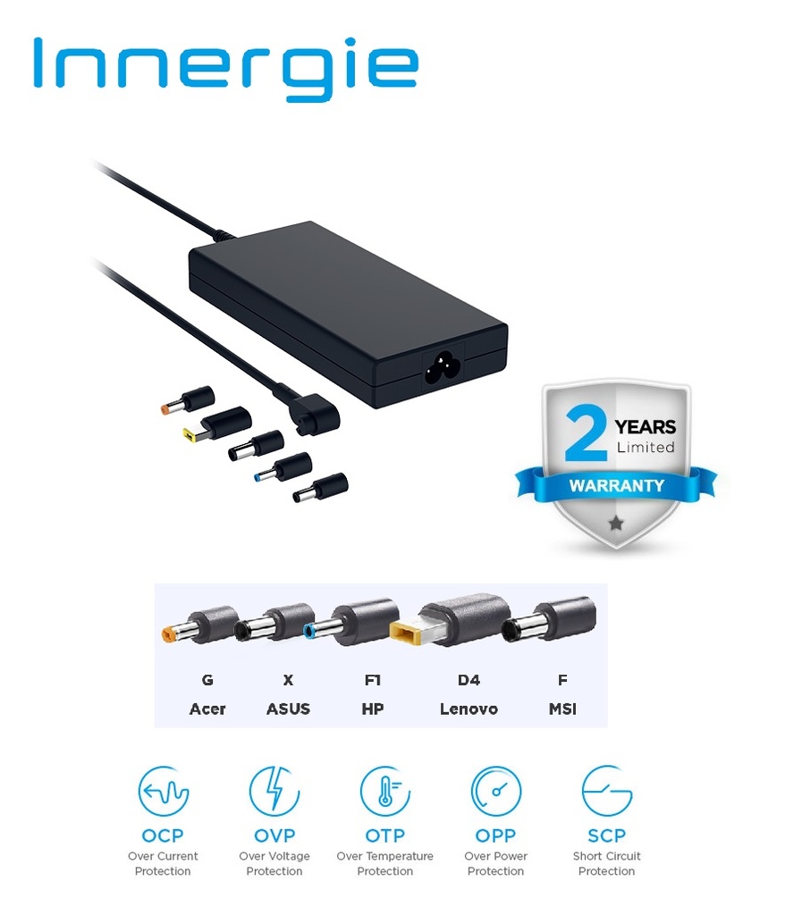 Innergie Universal Laptop Power Adapter 180W 180G UK