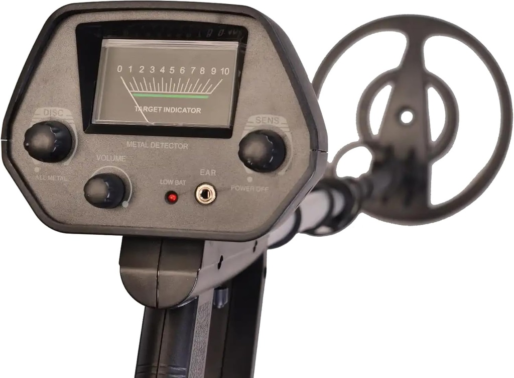 Denver HOME Metal Detector with Visual and Audio Indication for Hobby use MET-117