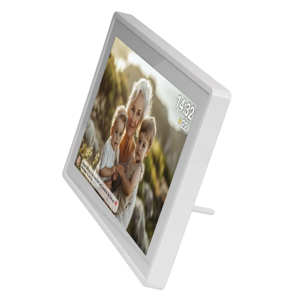 Denver PHOTO Frameo 10.1'' Smart Photoframe with 16GB PFF-1021WMK3 White