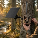 Denver SECURITY Camera 4G 4K with Solar Panel for Wildlife WSL-8050