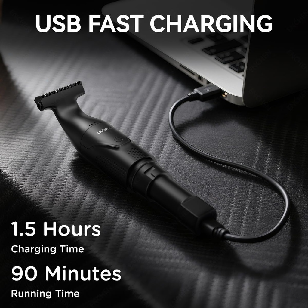 Enchen Body Hair Trimmer SPARK 5 USB-C 800mAh Black