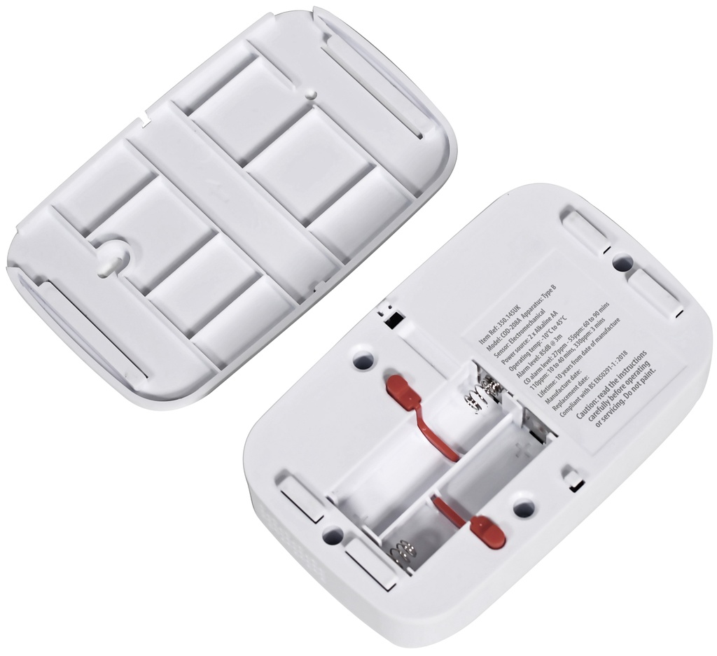 Mercury COD-208A Carbon Monoxide Alarm 350.145UK