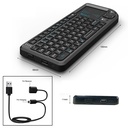 Rii Mini Keyboard Wireless 2.4GHz with Touchpad X1