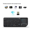 Rii Mini Keyboard Wireless 2.4GHz with Touchpad X1