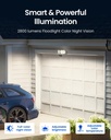 Reolink POE IP Outdoor Camera Panoramic Ultra-Wide View 4K Elite Floodlight
