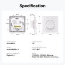 SONOFF Fusion Orb-ZBW2L Zigbee Double Wall Switch, No Neutra 11