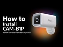 SONOFF CAM Outdoor 2K Wi-Fi Security Camera CAM-B1 – video