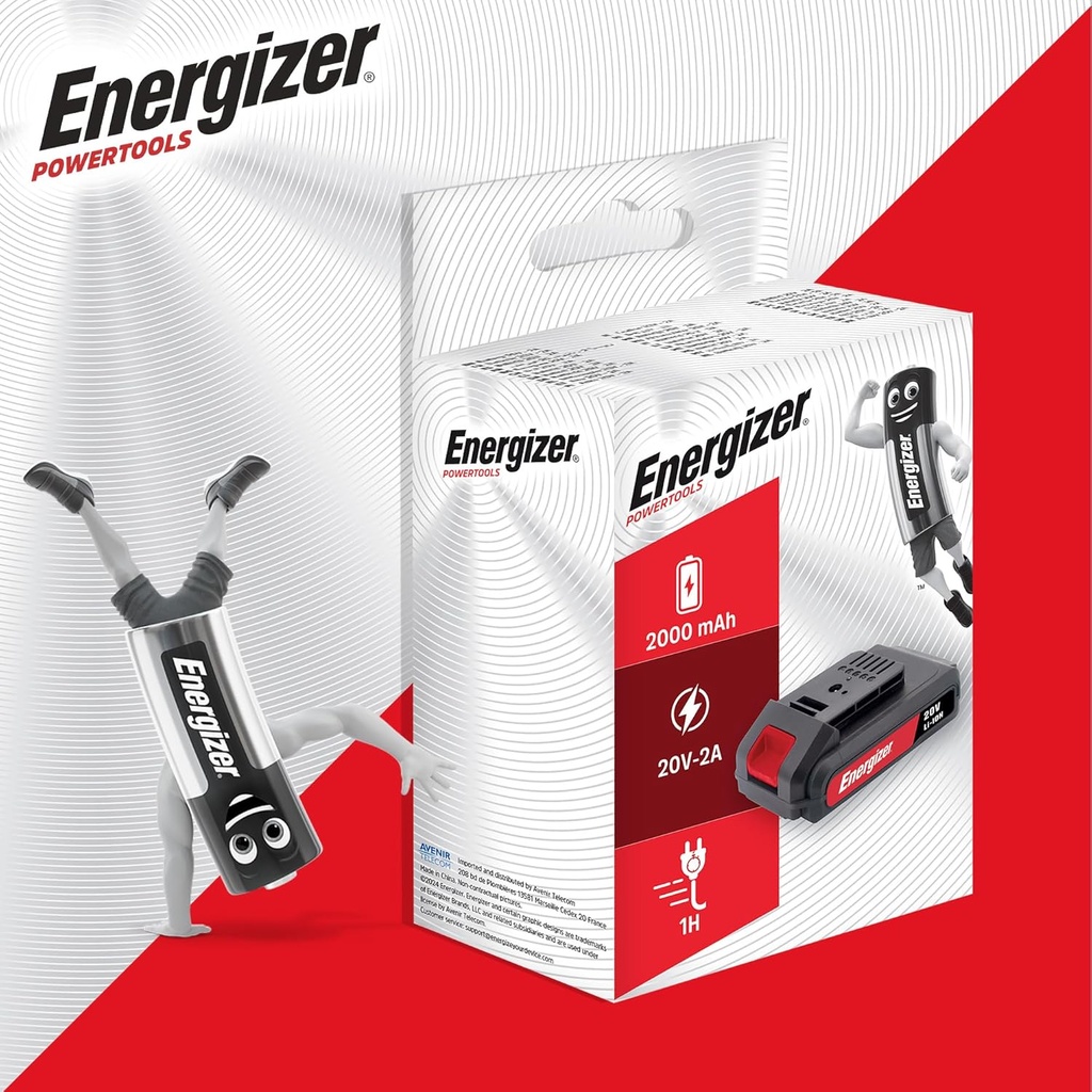 Energizer Power Tools Battery 20V 2A